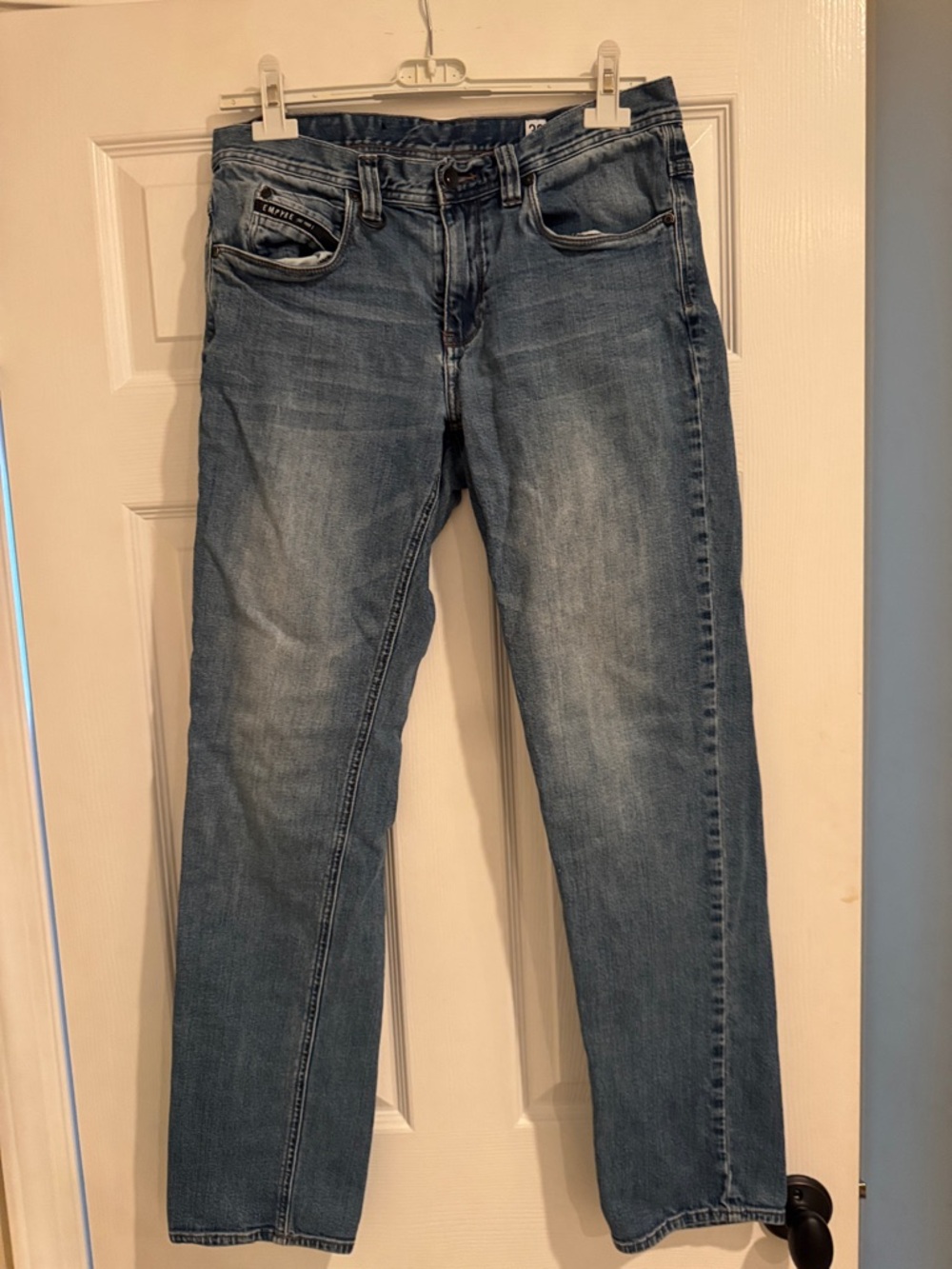 Empyre Men’s Skinny Jeans Light Blue Wash